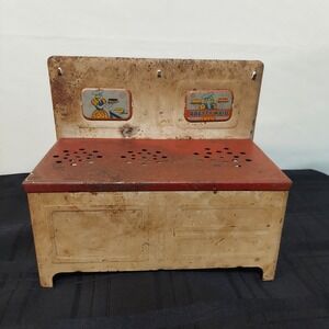 Vintage Marx Pretty Maid Tin Metal Kitchen‎ Stove Toy  c.1930's